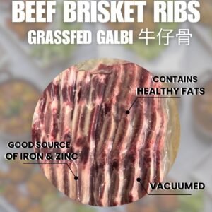 grassfed galbi beef brisket ribs