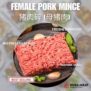 Female pork mince