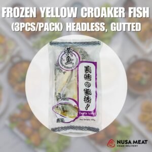 frozen croaker 3pcs