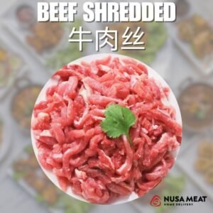 GRASS FED BEEF SHREDDED 牛肉丝 350GR / 350克