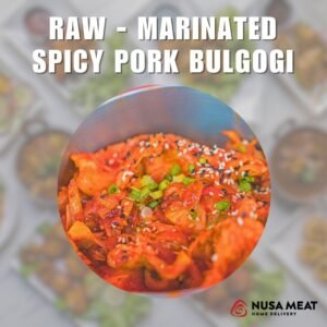 spicy pork bulgogi