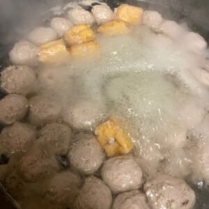 beef ball beef bone soup