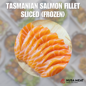 TASMANIAN SALMON FILLET SLICED (FROZEN)
