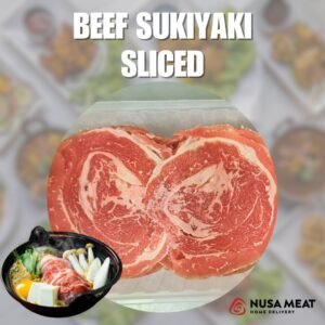 beef sukiyaki sliced